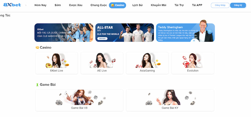 Sân chơi game bài